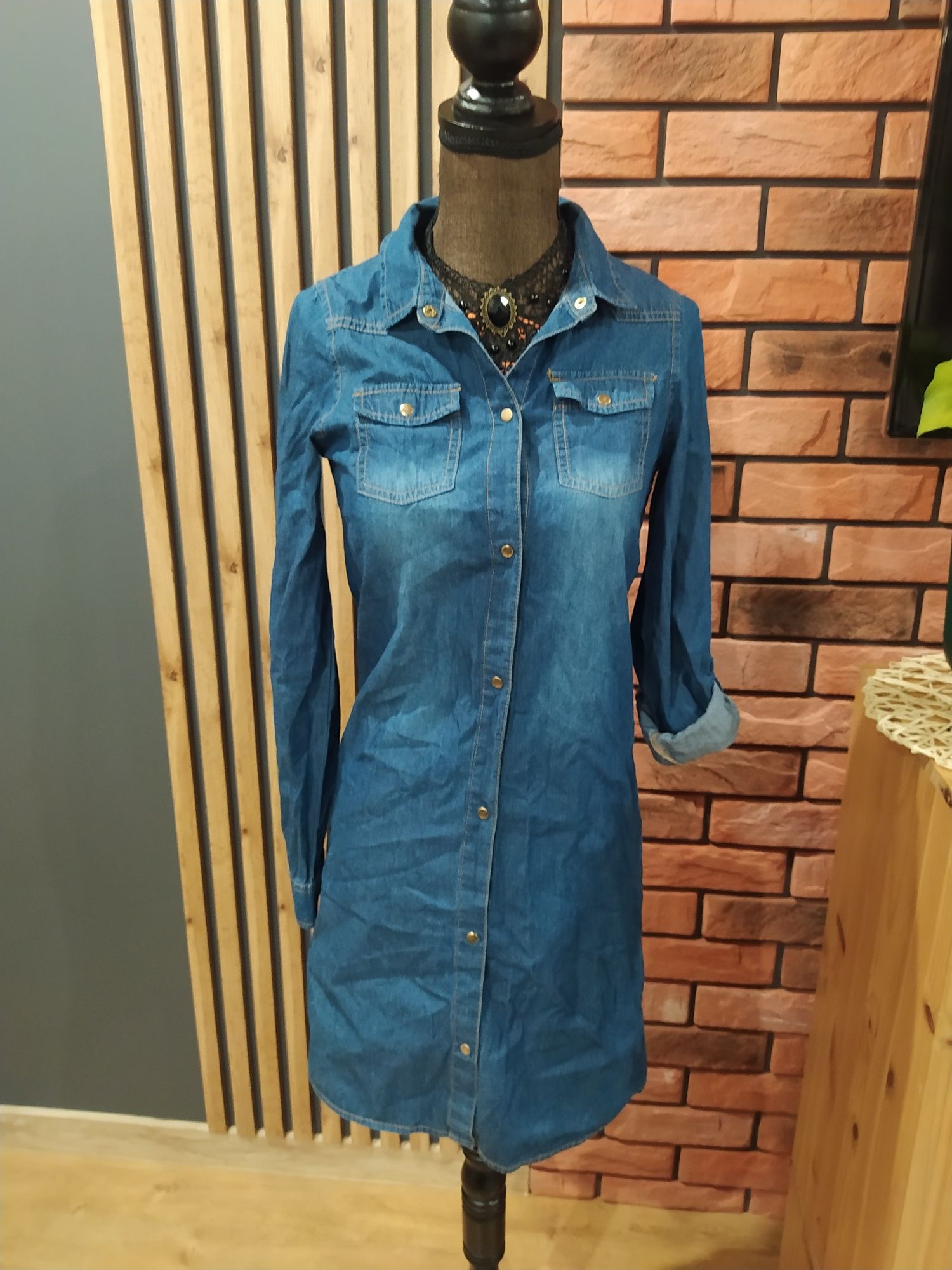 Primark sukienka jeansowa na 158 cm