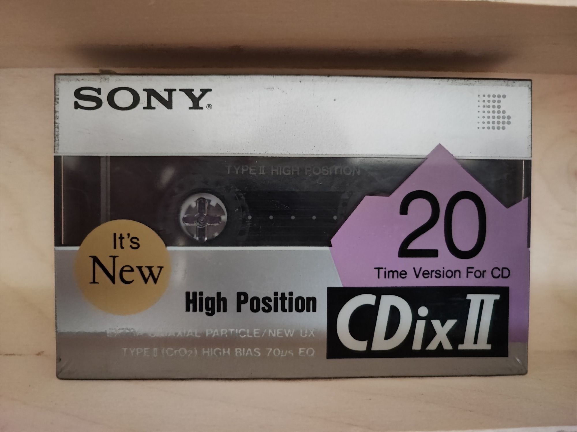 Cassette Sony CDix II C20