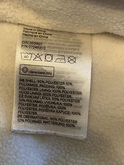 Теплий зимовий комбінезон конверт на 4/6 міс 68 см