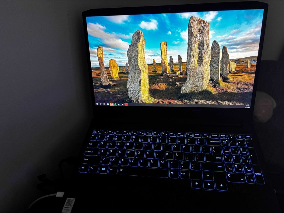 Laptop gamingowy Lenovo amd ryzen5 5600h rtx3050 16gb ram 512ssd