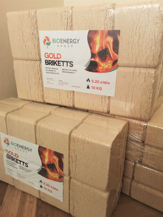 Brykiet drzewny RUF dębowy Siepraw PRODUCENT BIO ENERGY GROUP