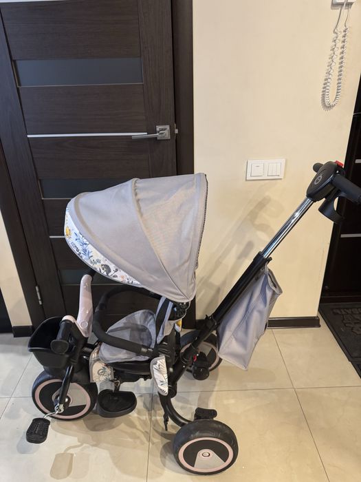 Велосипед з батьківською ручкою Kinderkraft