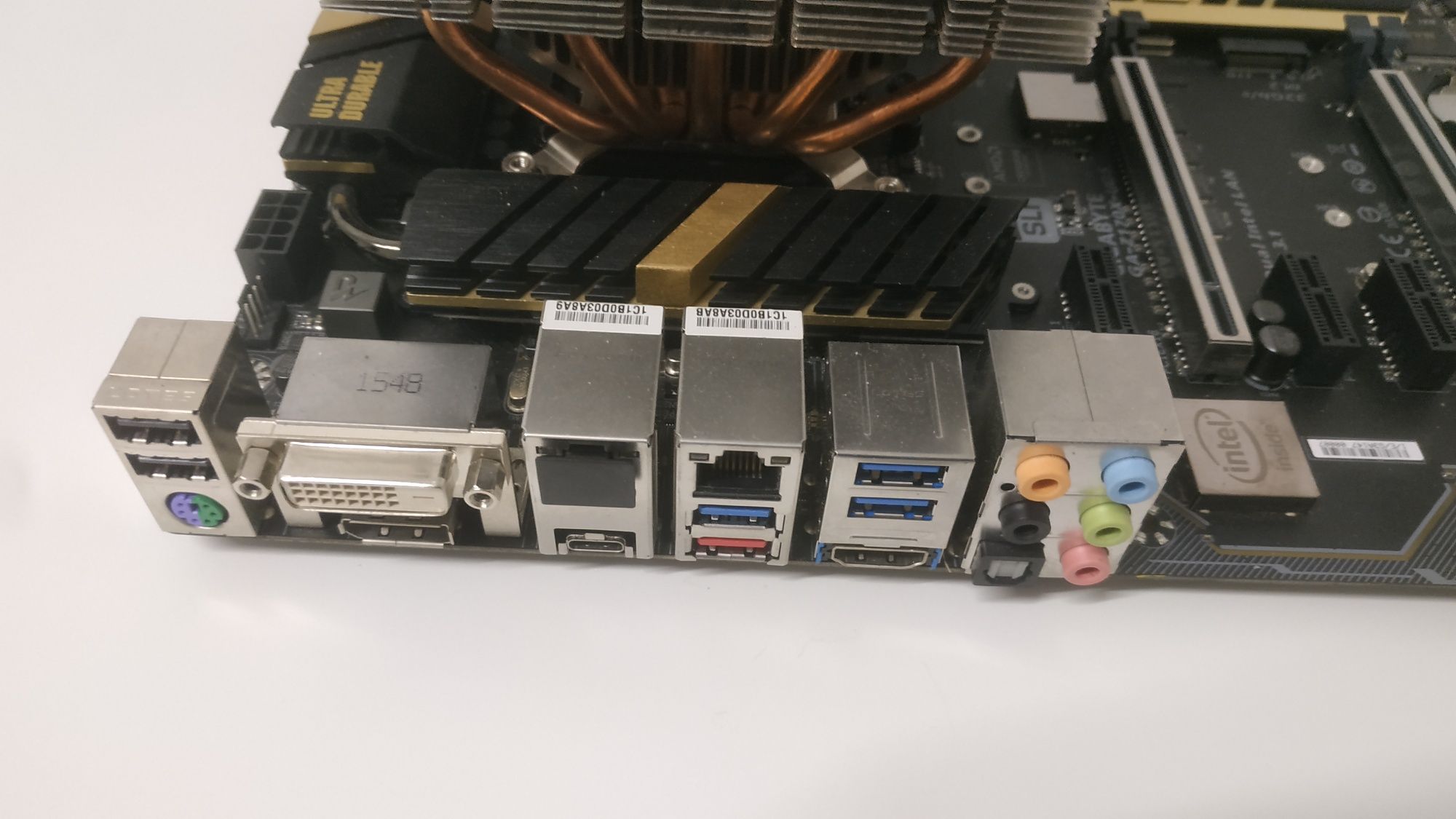 Комплект Gigabyte z170+мутант QTJ0