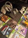 KONSOLA MICROSOFT XBOX 360 E 250 GB + KINECT + pady i kirownica