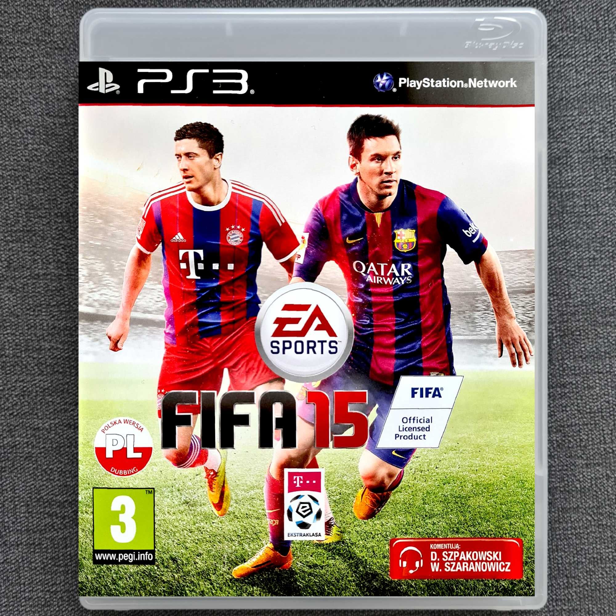 Fifa 15 PL Polska Wersja Ps3 2015 Pudełkowa Polski Język DUBBING