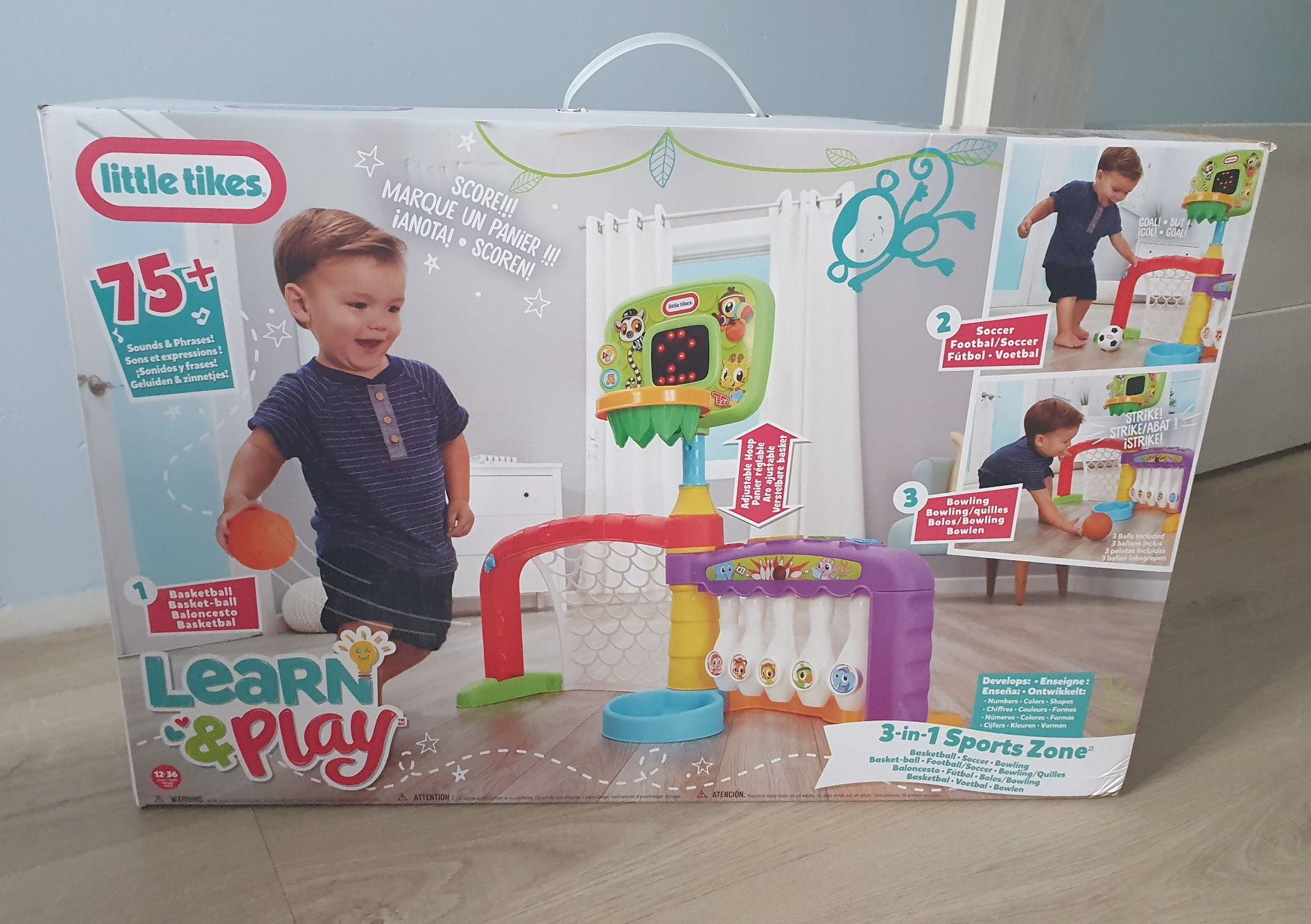 Little Tikes 3w1 Centrum Sportowe