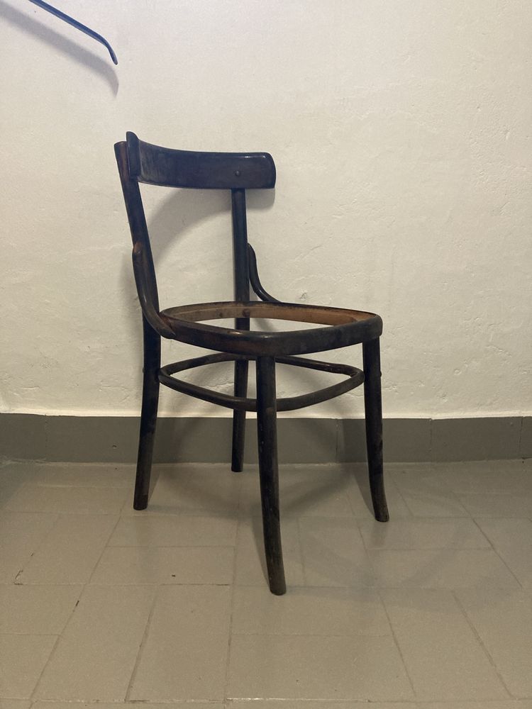 Krzesło gięta thonet (?) radomsko stelaz prl