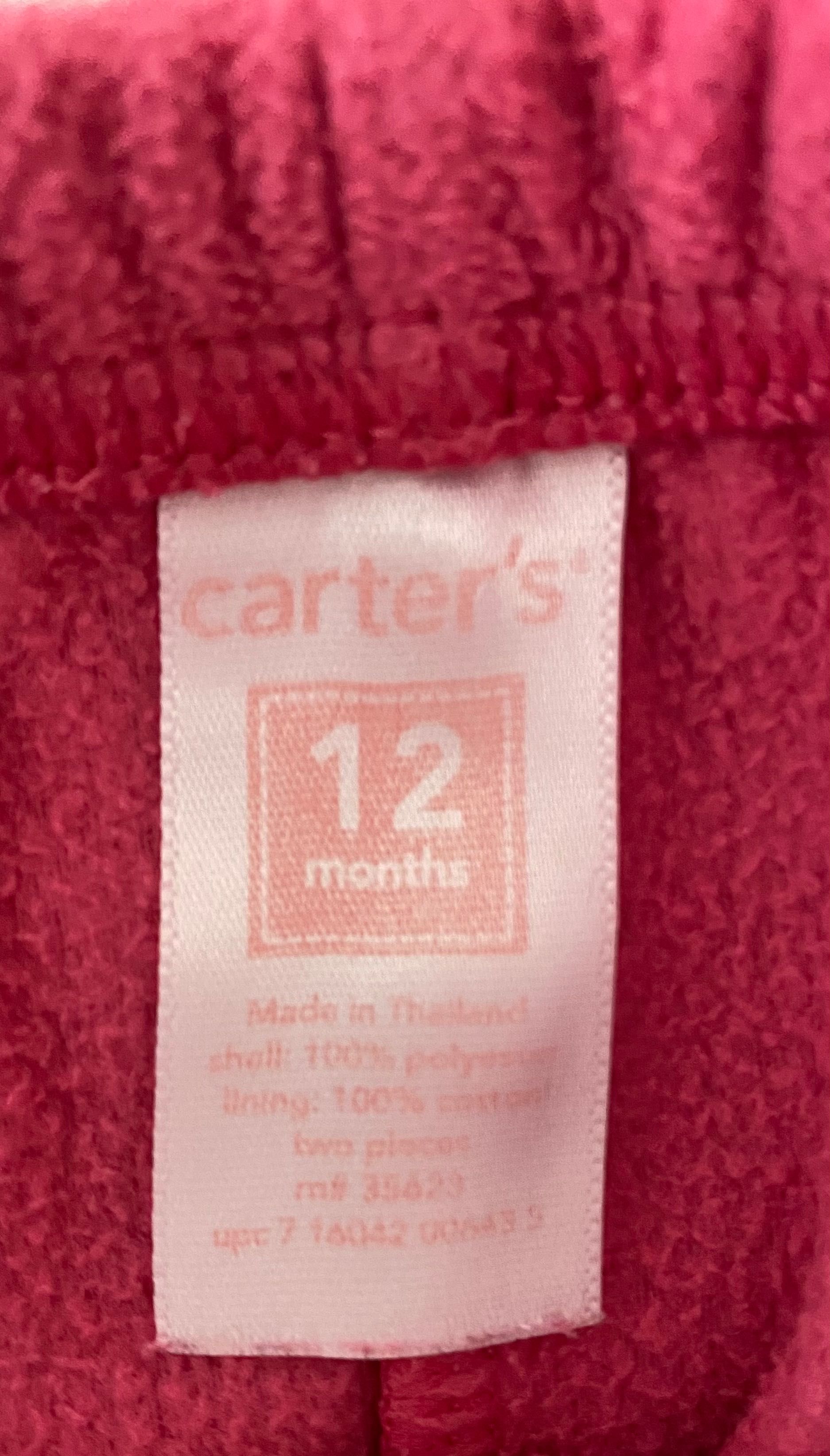 Polarowe spodnie Carter’s rozm. 80 cm