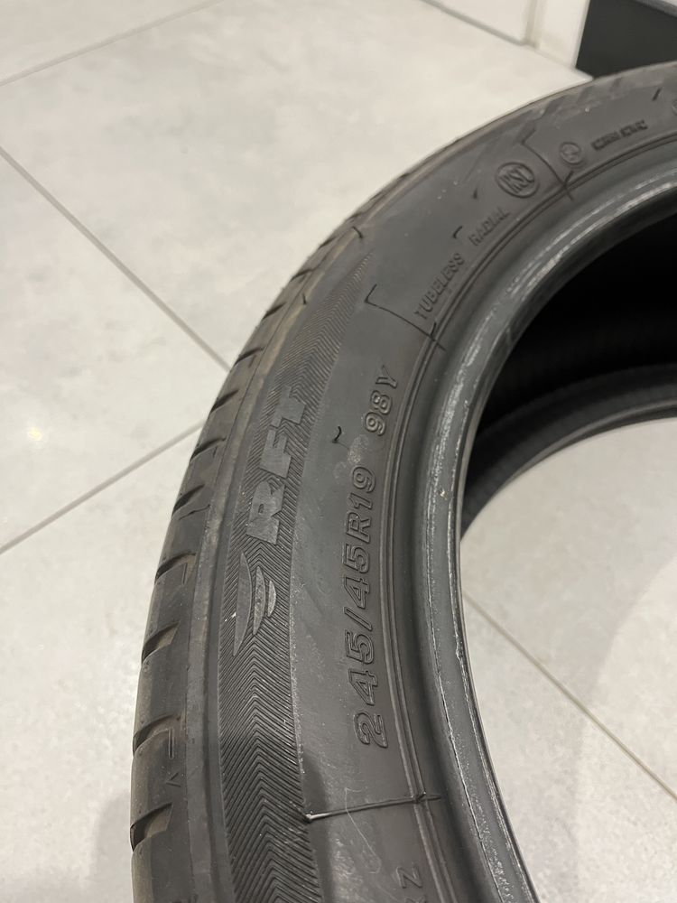 Opony Bridgestone potenza s001 run flat 245/45/r19 21r