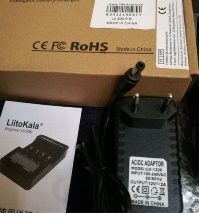 LitoKala lii 500 зарядное устройство для li-ion и NiMh аккумуляторов.