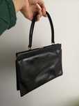 Maleta vintage em pele