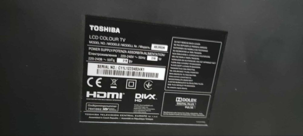 Toshiba telewizor
