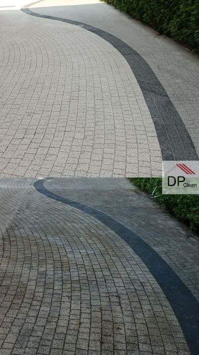 Mycie dachów, elewacji, hal, kostki brukowej, tarasów