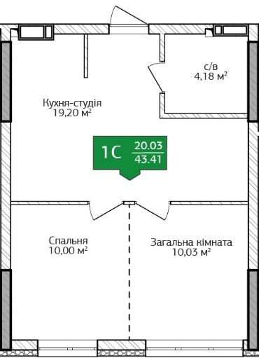 2 кімнатна квартира біля Центрального парку. Будинок з ДОКУМЕНТАМИ!!