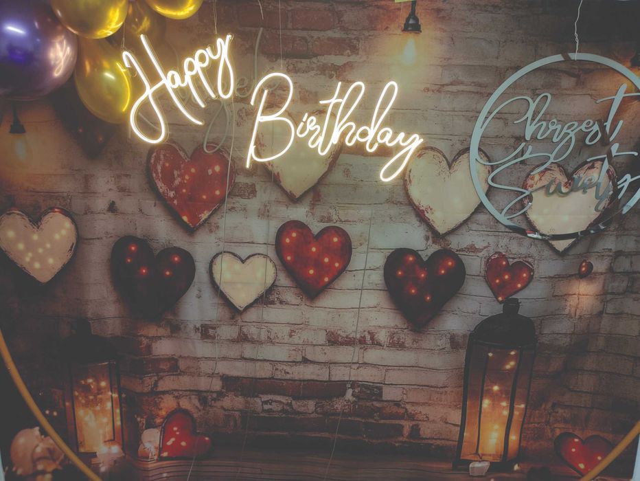 Happy Birthday neon