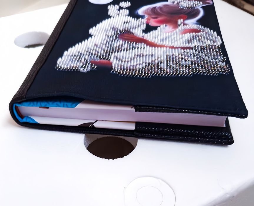 Тетрадь, блокнот, ежедневник для записей,вышивка бисером,ручная работа