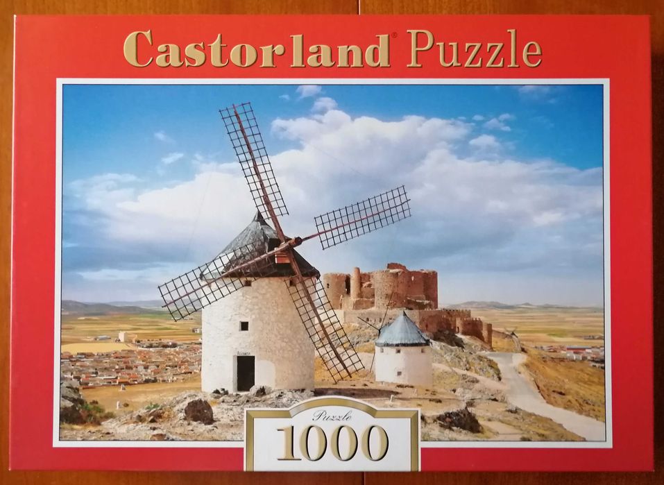 Puzzle CASTORLAND 1000 - La Mancha, Spain kompletne