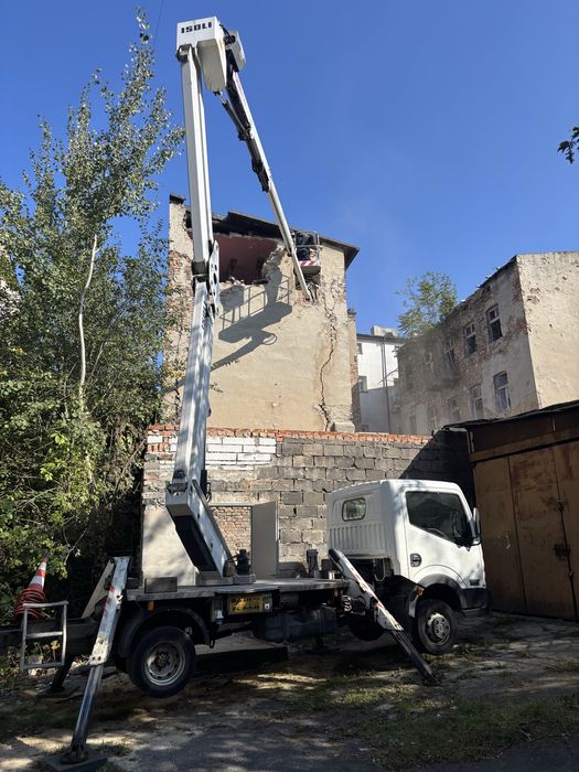 Wynajem zwyżki -podnośnika koszowego