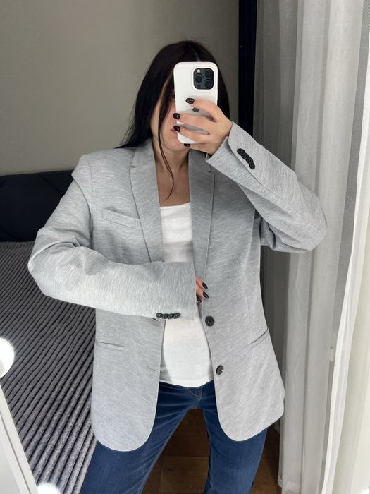 Zara оверсайз на підкладці жакет піджак пиджак блайзер