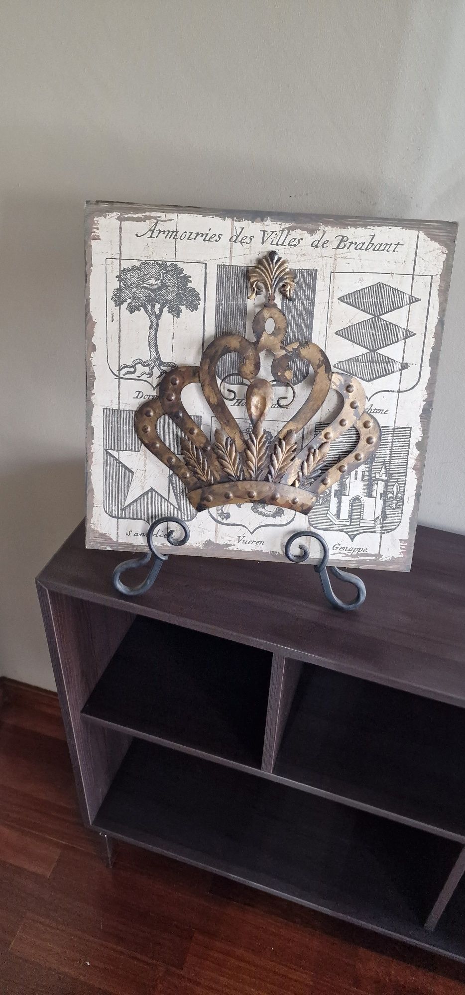 Quadro decorativo com suporte