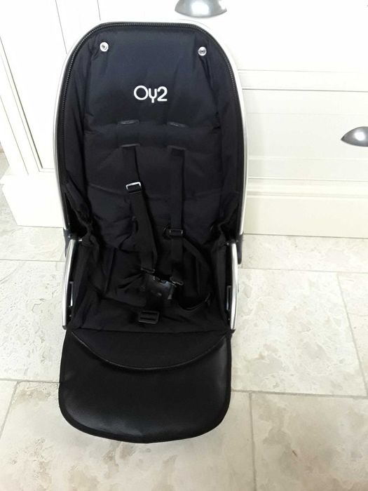 Siedzisko Wozek BabyStyle Oyster 2,MAX czarne