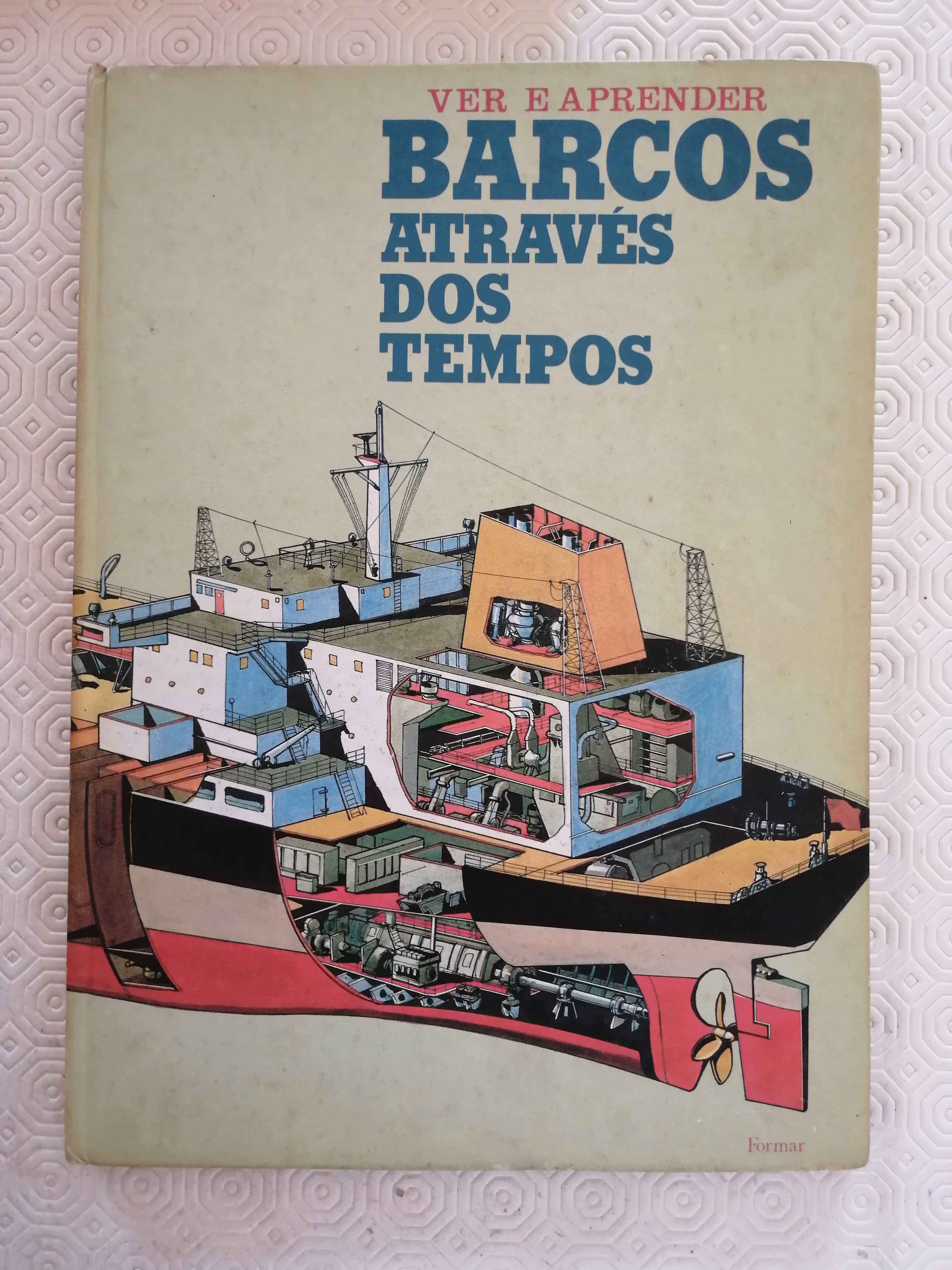 Livro Ver e Aprender - Barcos através dos tempos