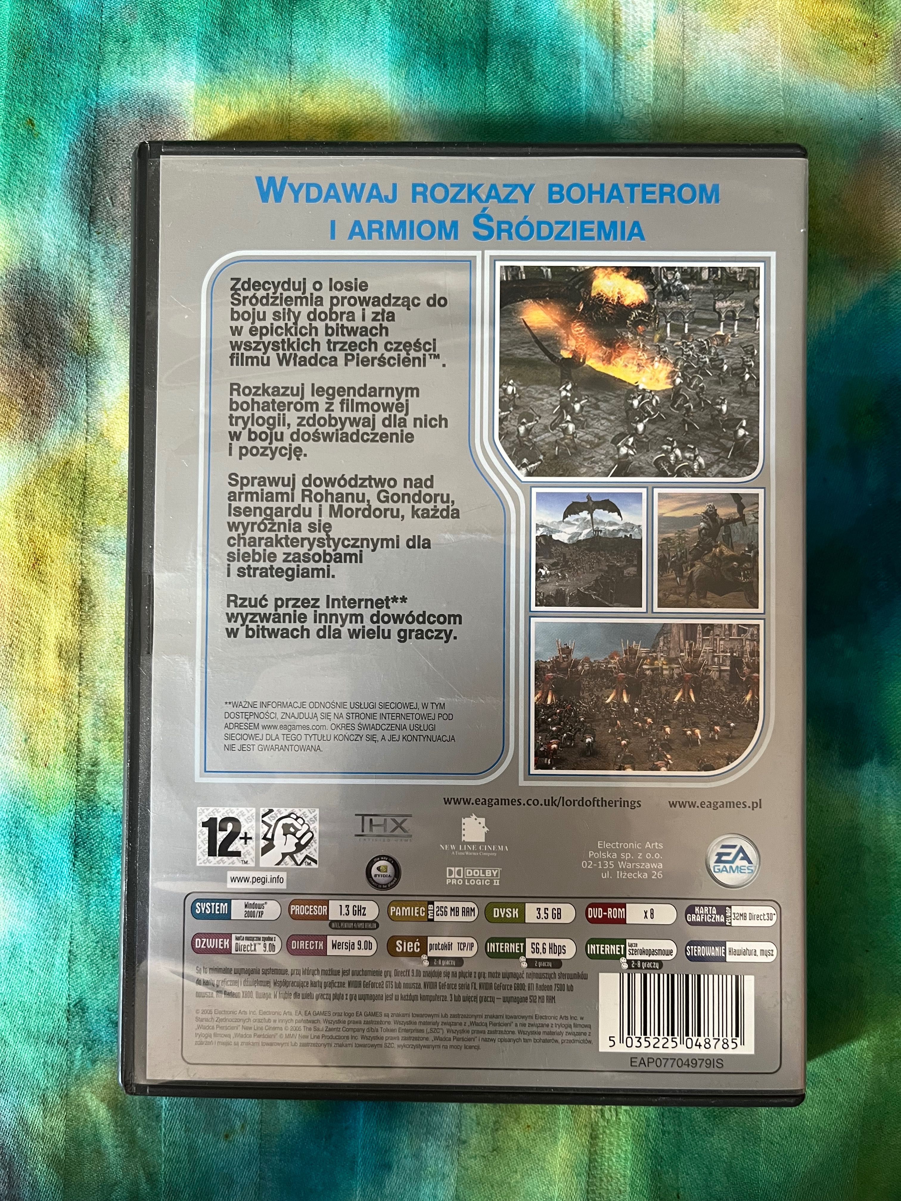 Władca Pierścieni: Bitwa o Śródziemie I gra PC DVD wersja PL
