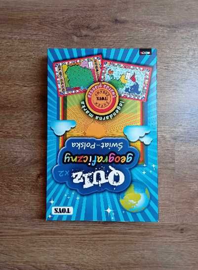 Gra Quiz geograficzny Świat-Polska TOYS