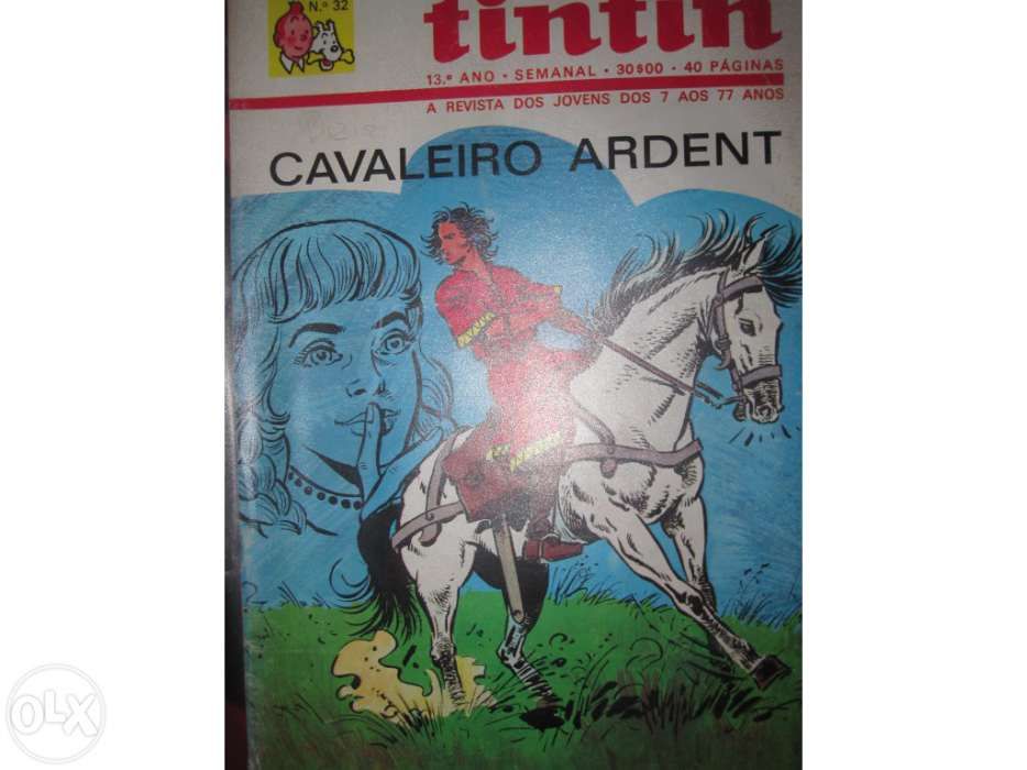 Revista Tintin ano de 1980