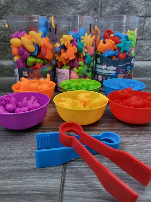 Сортер Монтессорі по кольорах