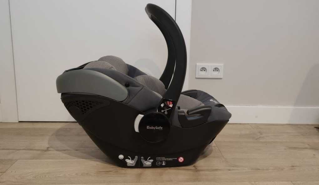 BabySafe York fotelik 0-13 kg + baza Isofix. Adaptery do wózka gratis.