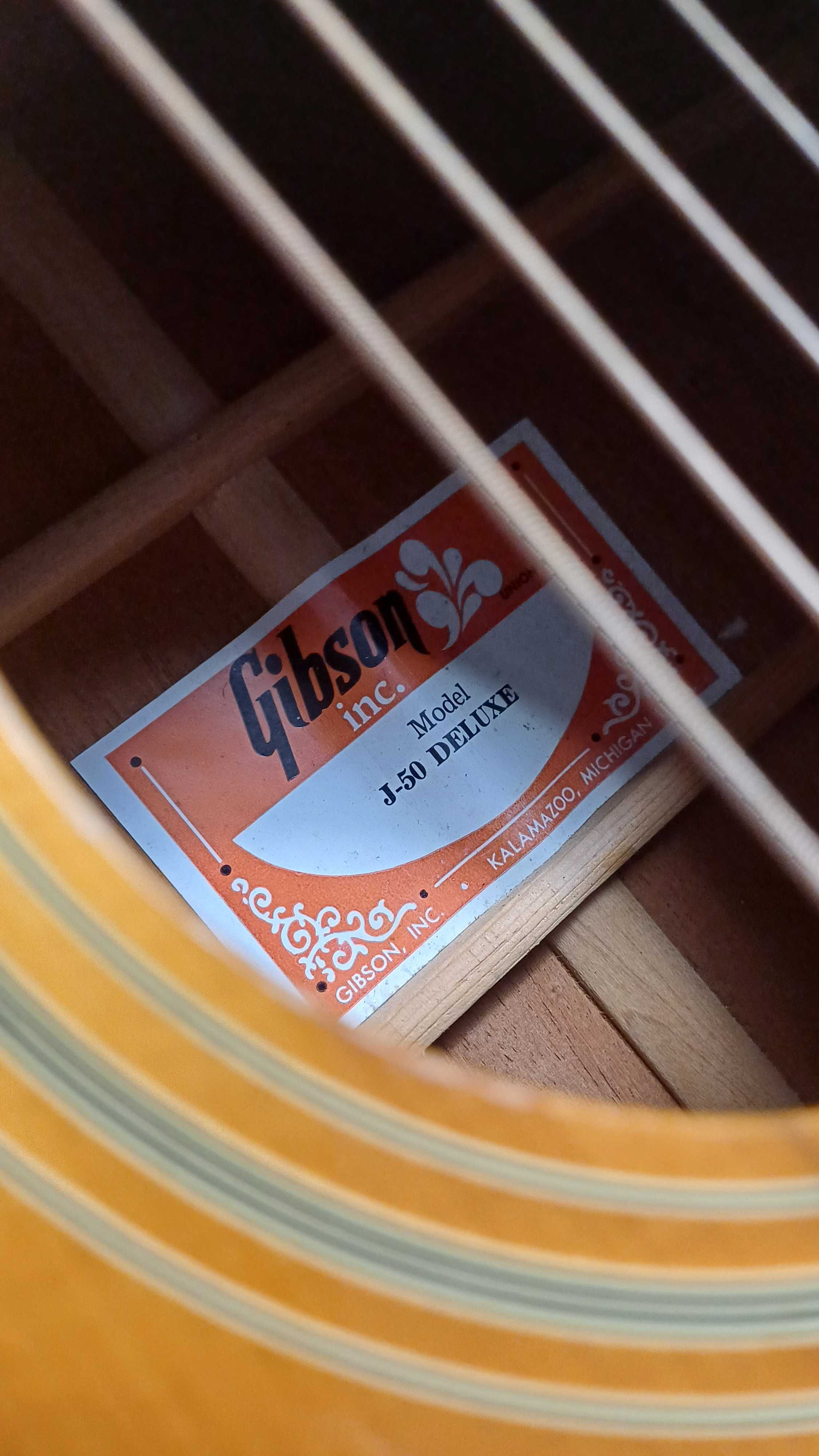 1979 Gibson J 50 DELUXE USA Super stan (Martin, Taylor, Fender, PRS)