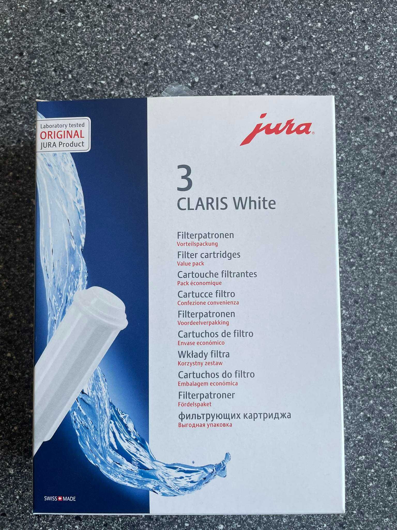Filtry do kawy Jura Claris White 3szt.