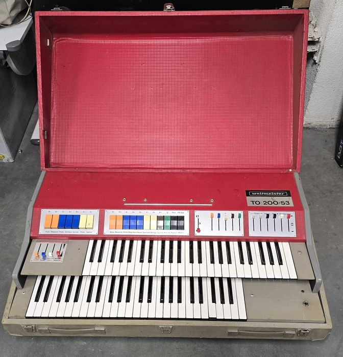 Weltmeister TO 200/53 analogowe organy vintage NIE TESTOWANE