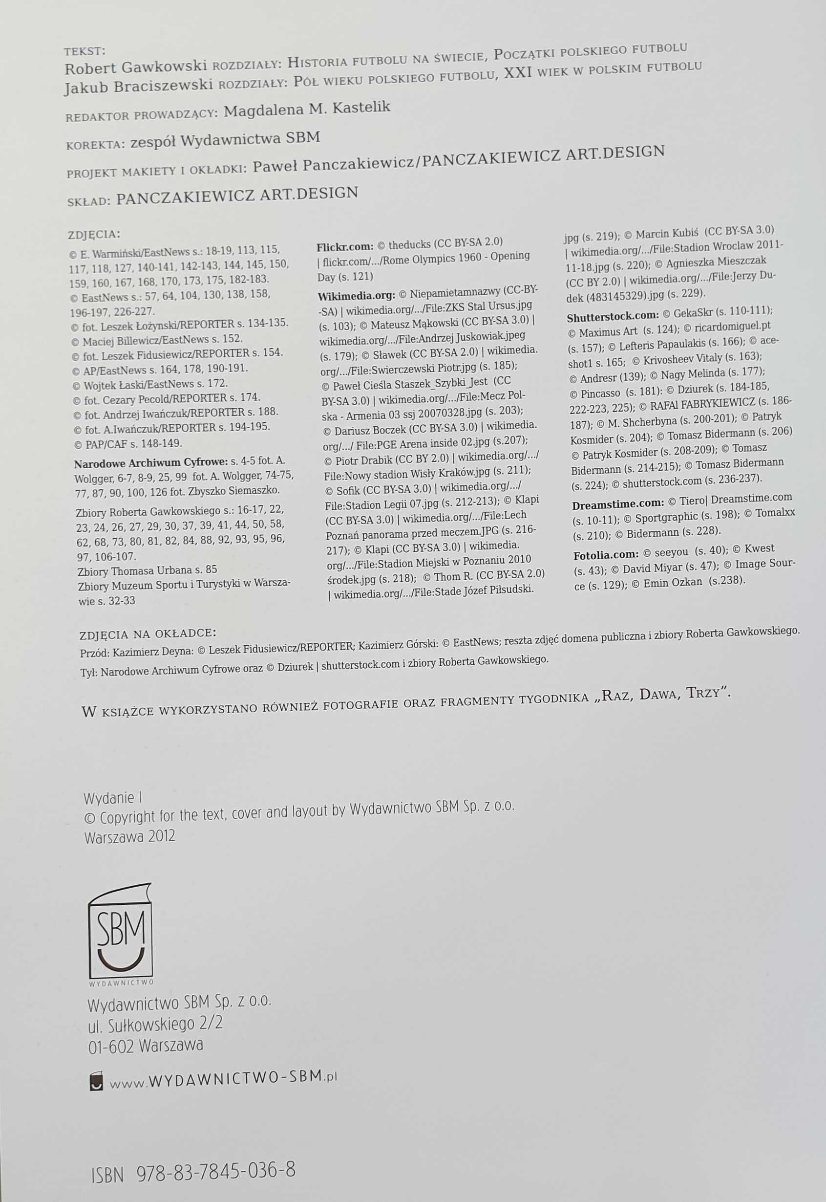 Historia Polskiej Piłki Nożnej - SBM