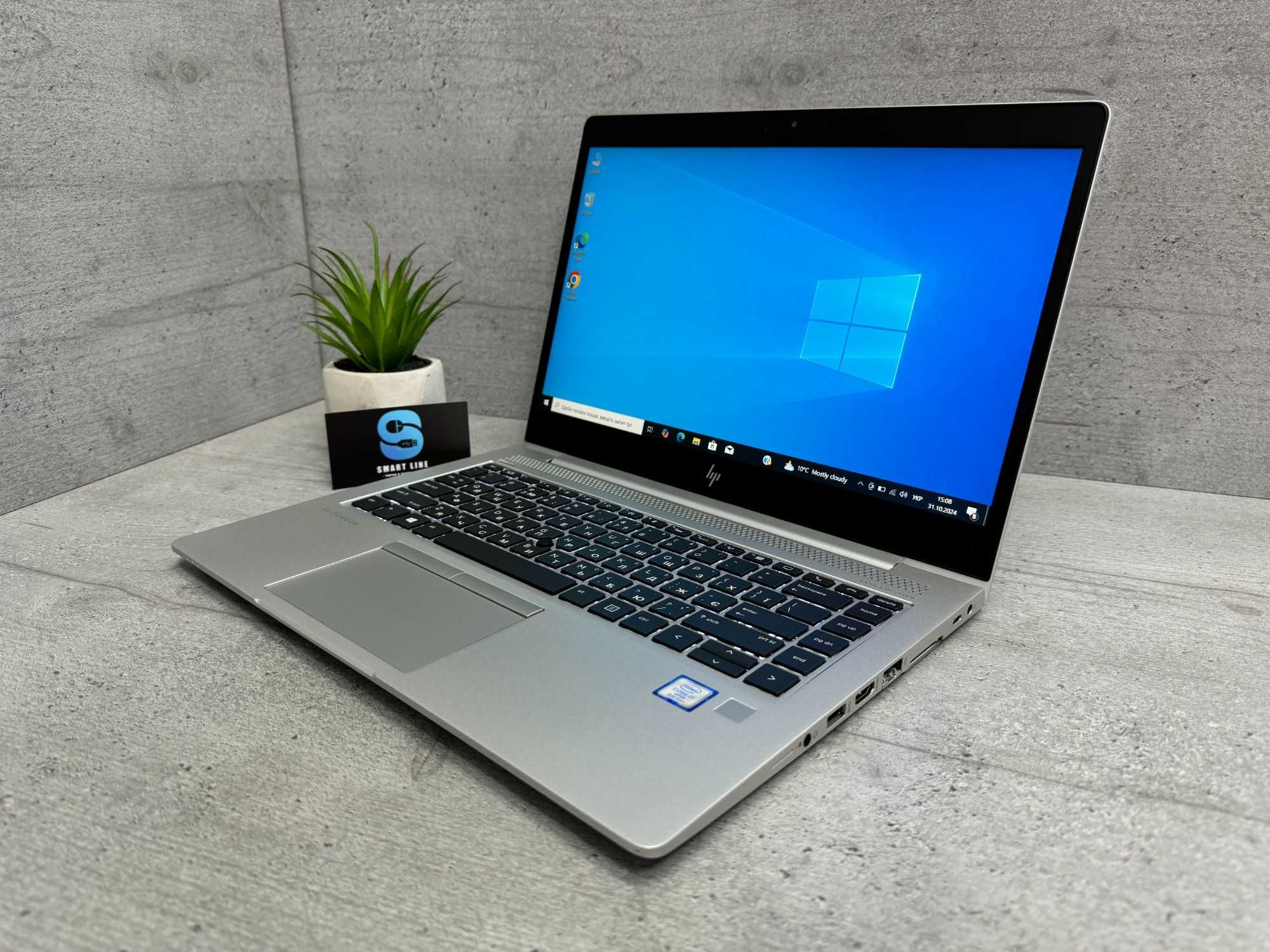 Мультимедійний ноутбук Hp 840 G5/i7-8650u/8 ddr4/256gb ssd/14 FullHD