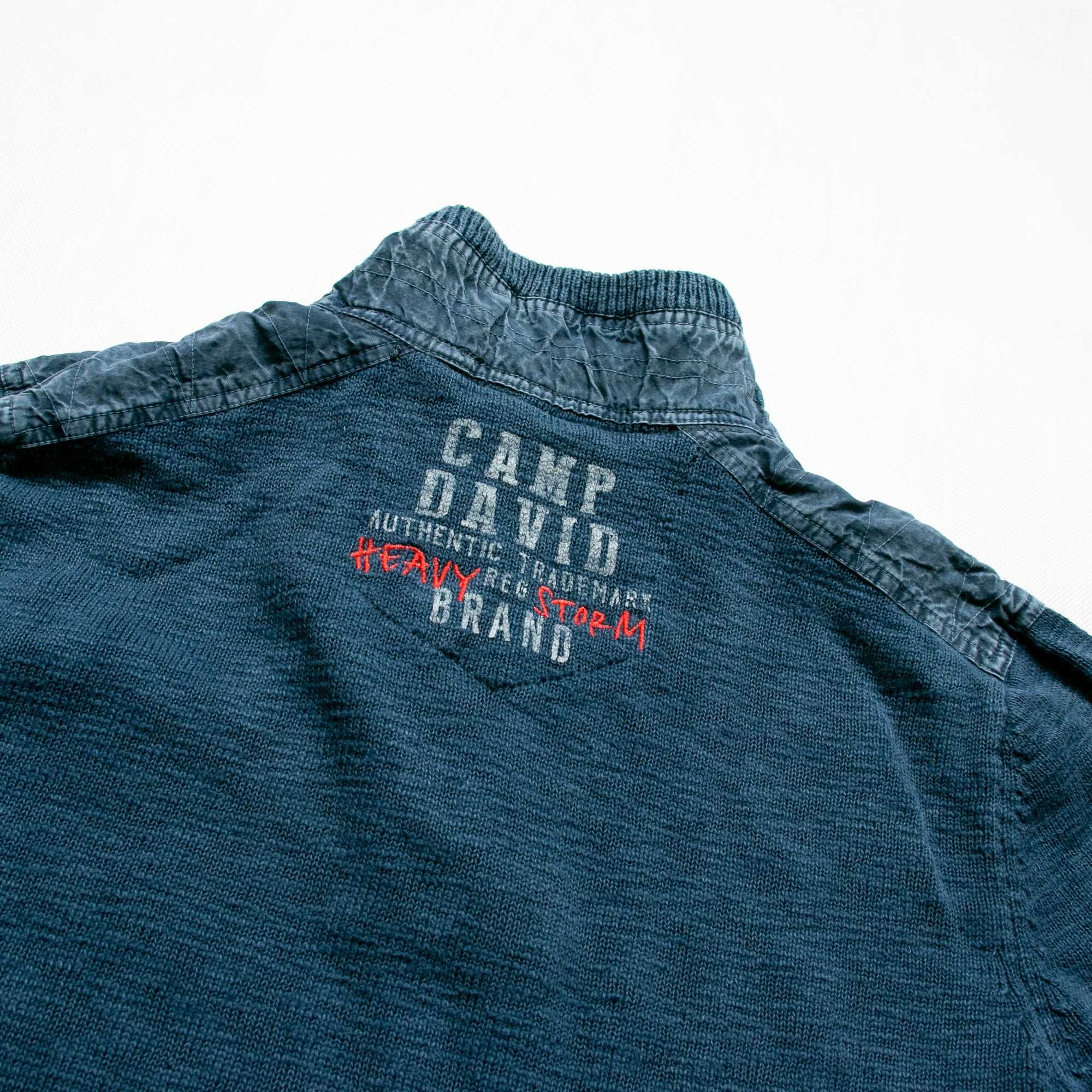 Camp David sweter halfzip L