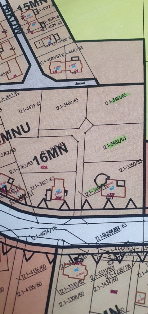 Działka budowlana Wyry  Gostyń  1290m2