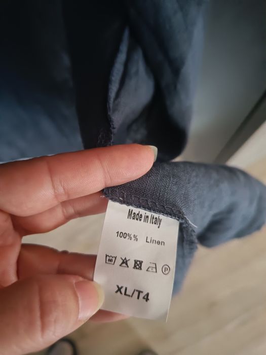 Bluzka tunika lniana nowa