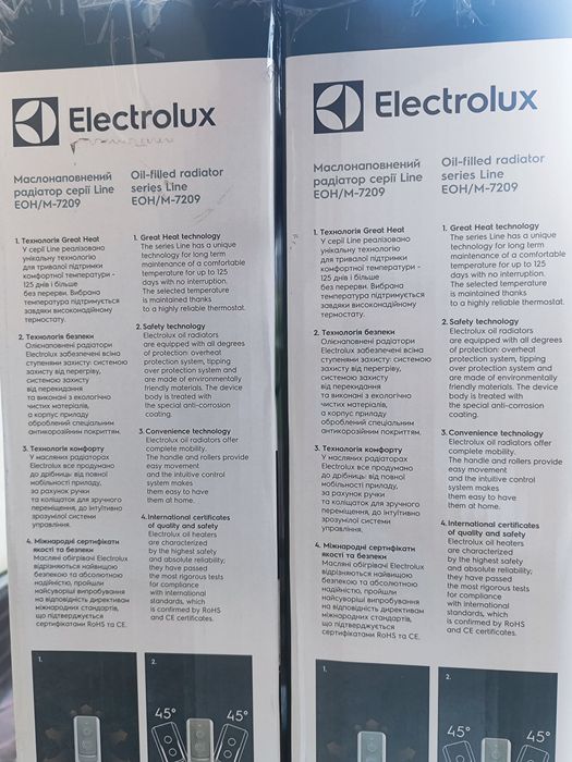 Масляный обогреватель Electrolux