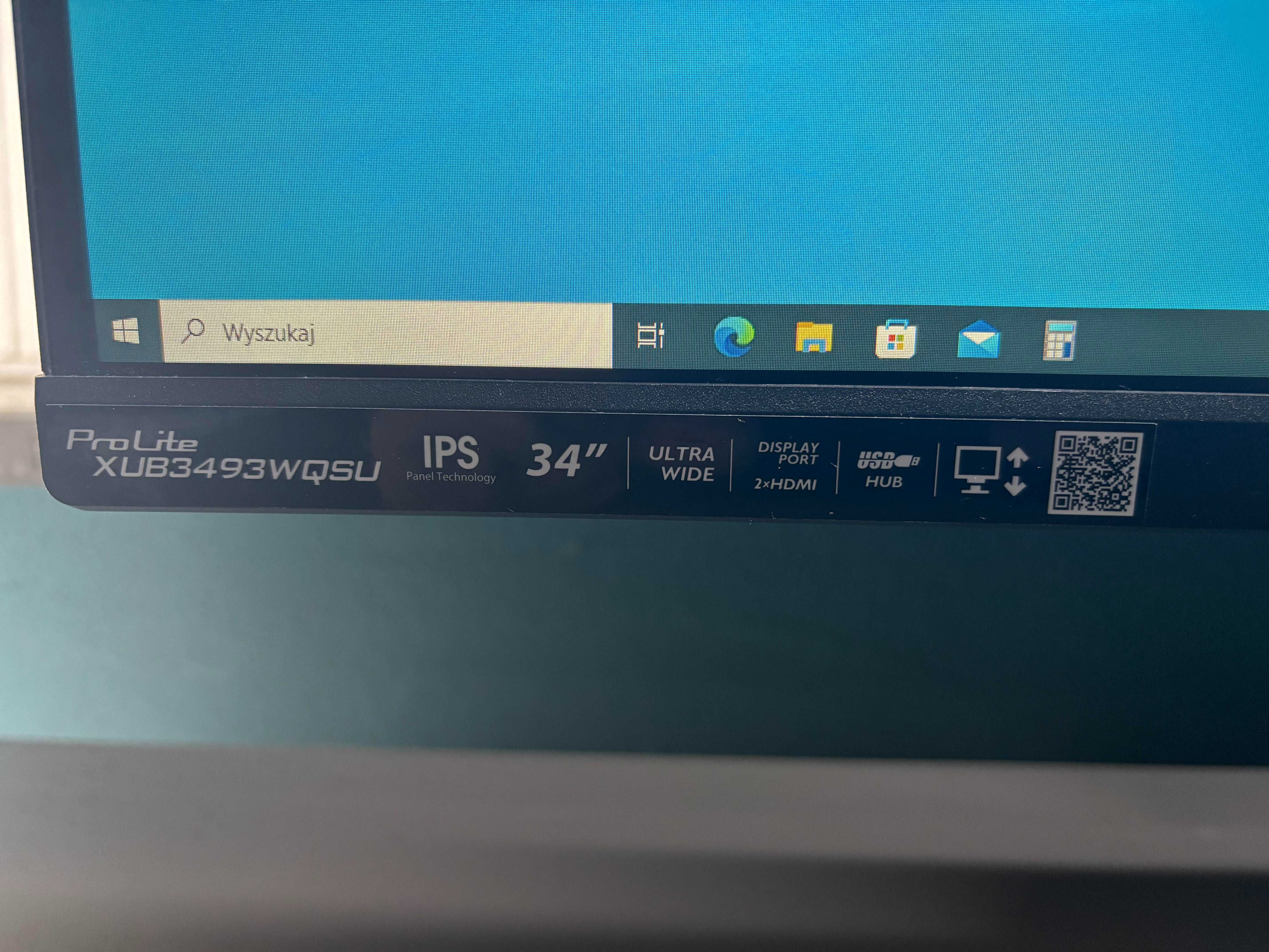 Monitor iiyama ProLite XU83493WQSU – 34 cale, Stan Bardzo Dobry