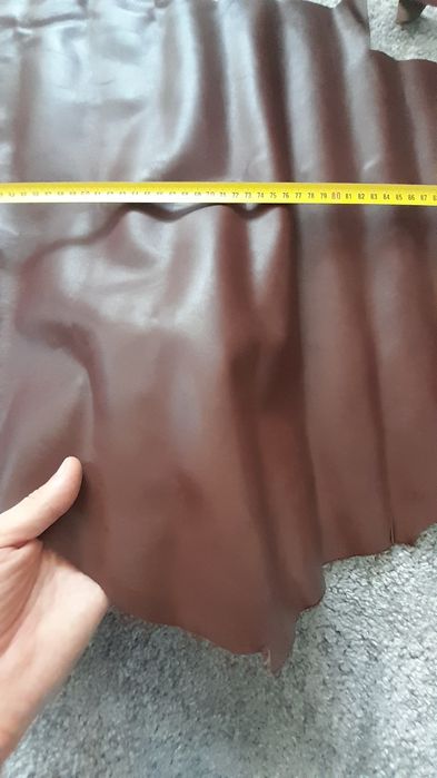 Couro Castanho Genuíno