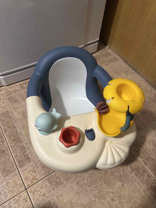 Стільчик для купання Smoby Little 2 в 1 з ігровою панеллю