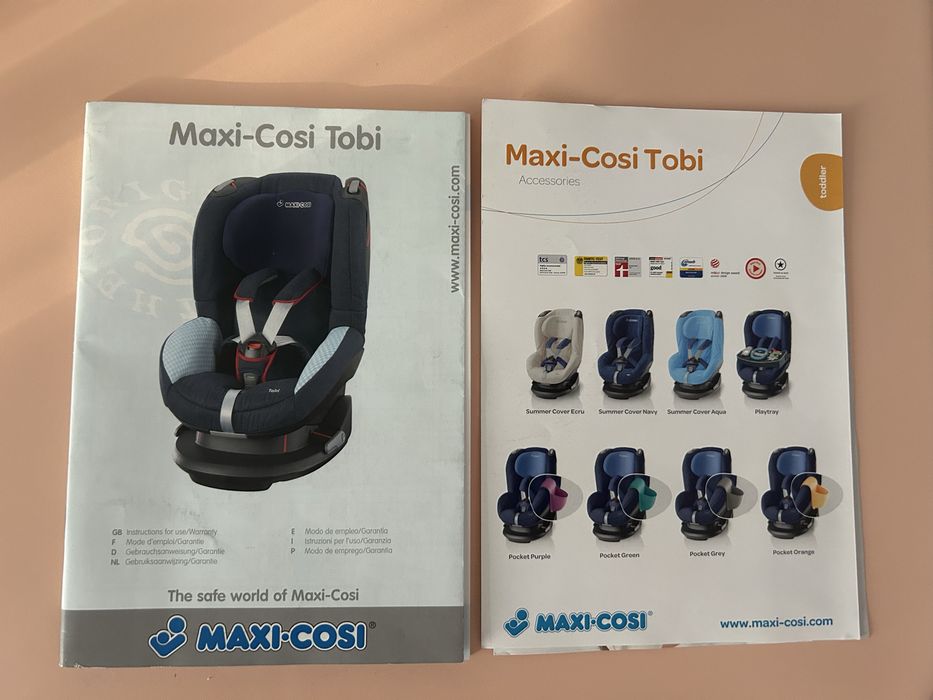 Автокресло, Автокрісло, крісло в авто Maxi-Cosi Tobi, 9 міс - 4 роки