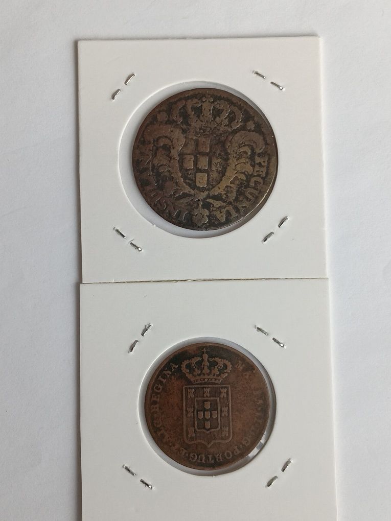 Moedas D.José ,1751 .D.Mariall, 1840