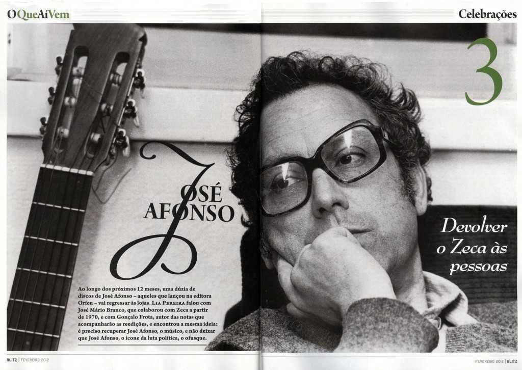 José Afonso	- - -		Blitz	- - - - -	Revista