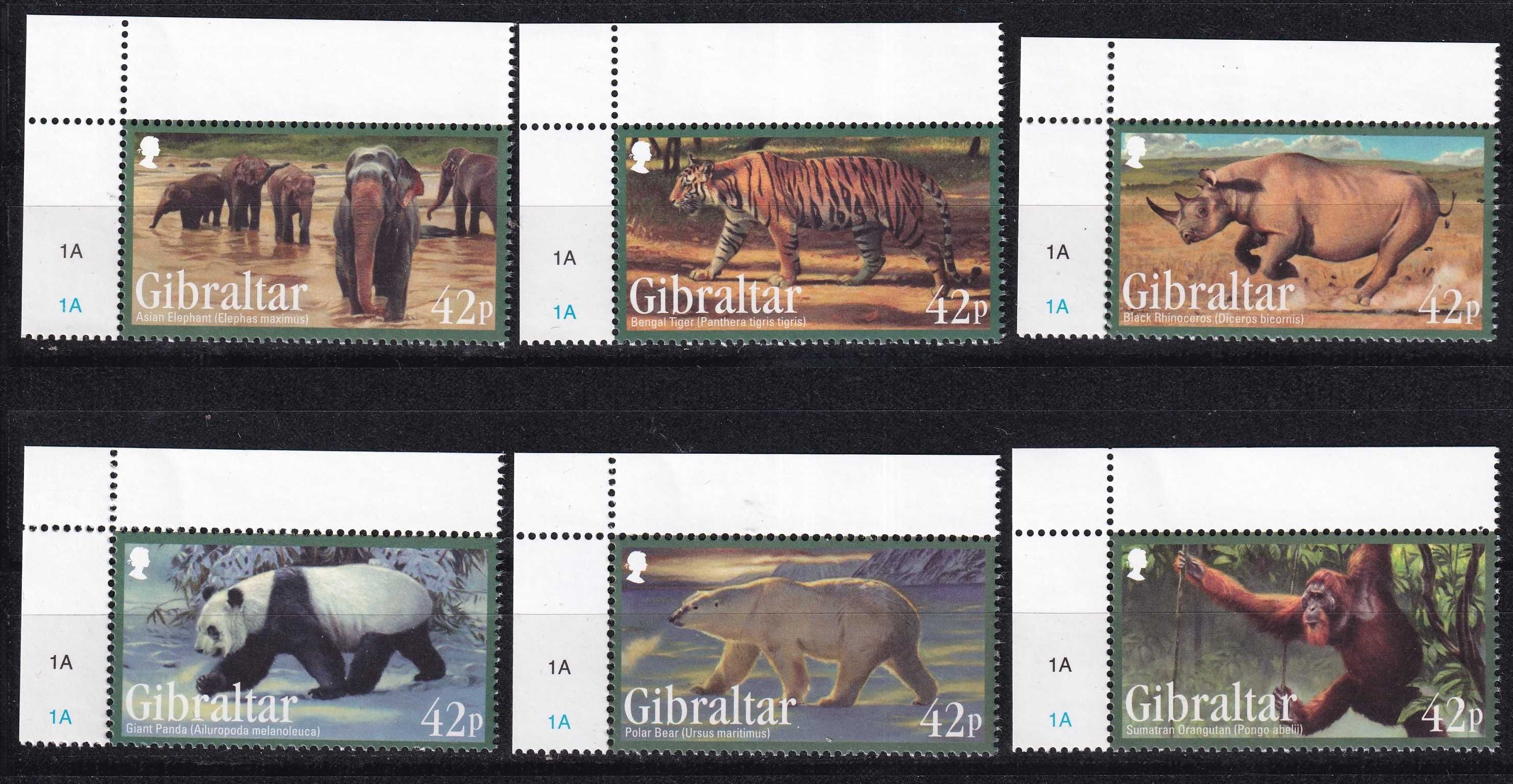 Gibraltar 2011 cena 6,70 zł kat.5€ - fauna