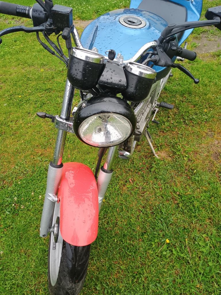 Hyosung GT 125 błotnik felga moduł instalacja przełącznik stacyjka set