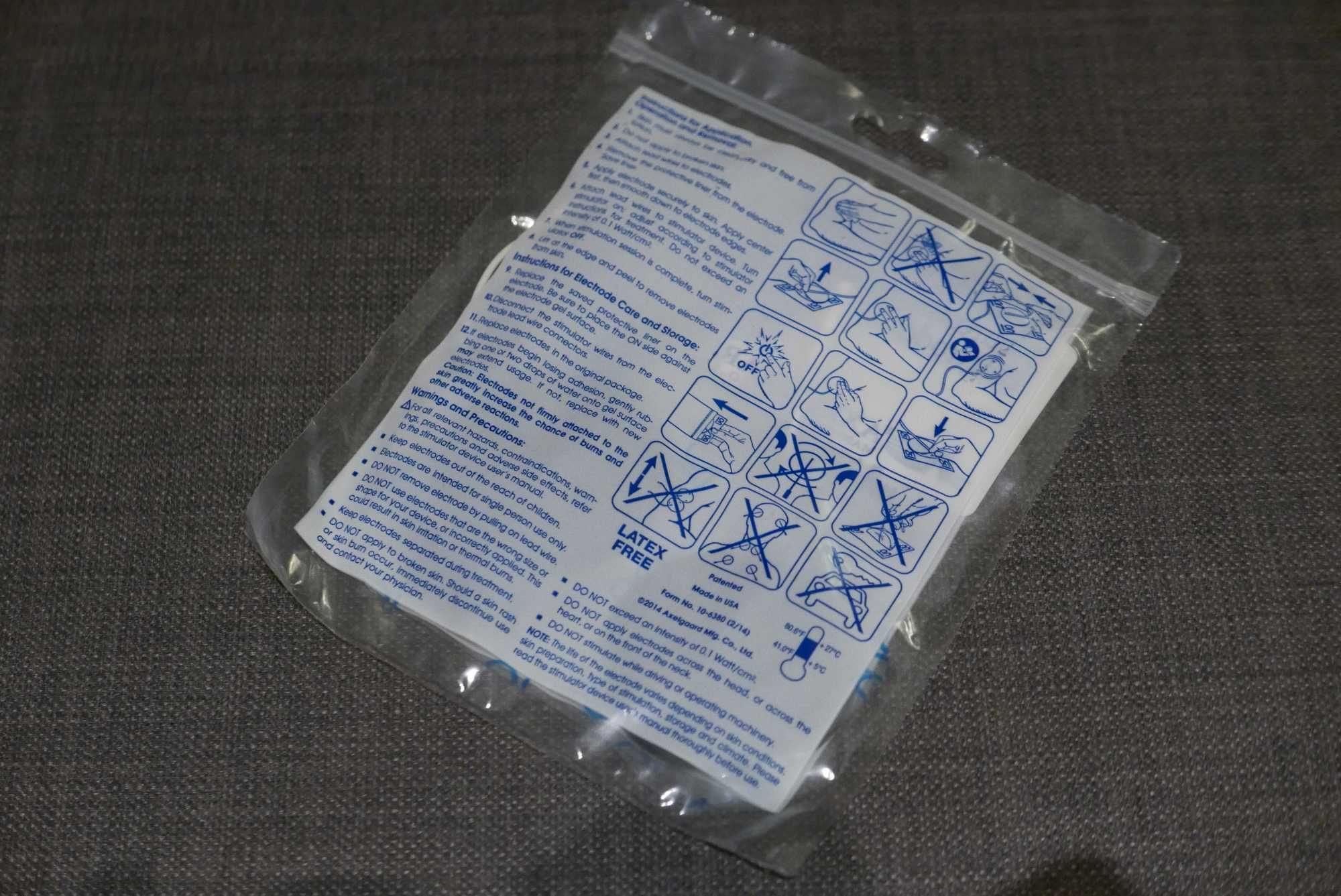 Elektrody okrągłe 5cm do neurostymulacji Axelgaard ValuTrode, 4 szt.