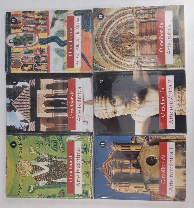 28 livros O melhor da Arte - cada livro 3€ - todos ( 28 ) 50€